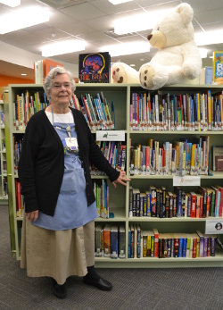June Johnson has volunteered at Cook Children's for nearly 30 years. She's also providing for the future with a gift in her will. 